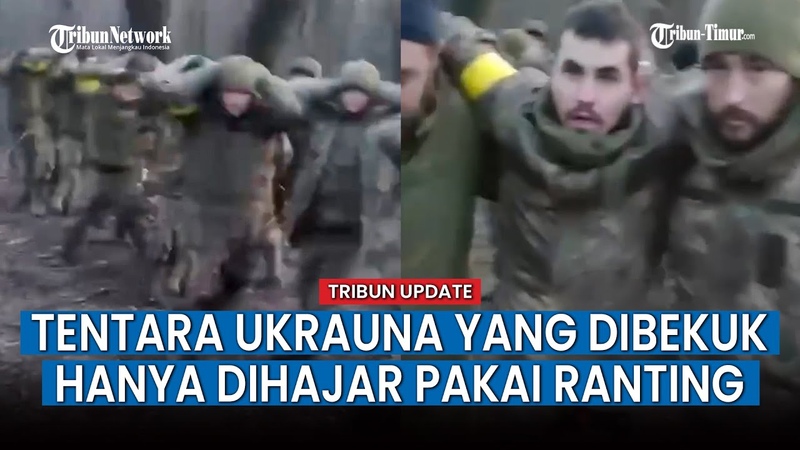 Sekelompok Tentara Ukraina Lagi lagi Ditahan Militer Rusia, Hanya Bisa