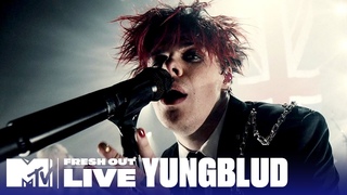 YUNGBLUD Performs god save me, but dont drown me out Live! | #MTVFreshOut