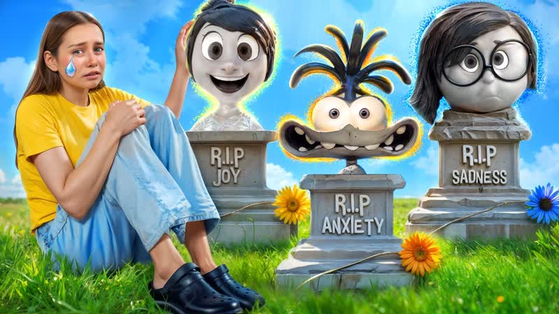 R. I. P Все Эмоции ГОЛОВОЛОМКА 2 в реальной жизни Кто убил