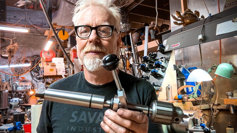 Adam Savages Lathe Build