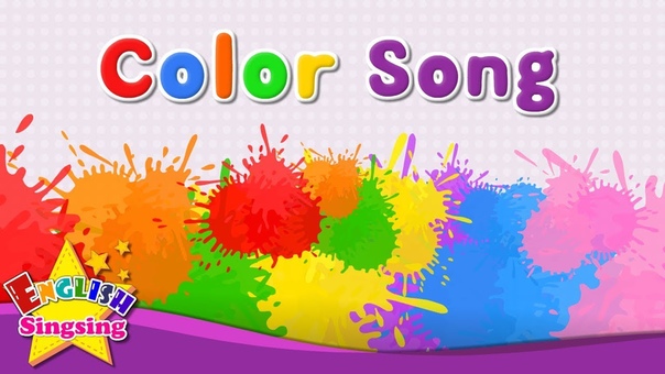 Color Song Learn colors for kids Teach colors in English Preschool,