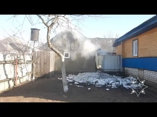 Пожар г.Могилев пер.Л.Чайкиной