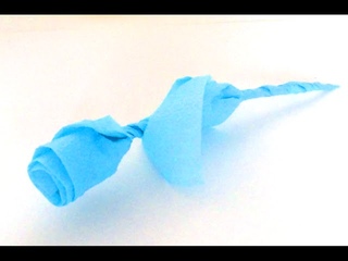 КАК СДЕЛАТЬ  РОЗУ из САЛФЕТКИ  / Napkin Rose Intruction / DIY Flower Rose / Rose of serviette