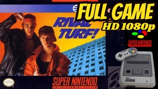 Rival Turf! (SNES) Longplay/Walkthrough NO COMMENTARY HD 1080p