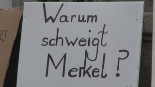 Schweigemarsch fr die Opfer von Wrzburg