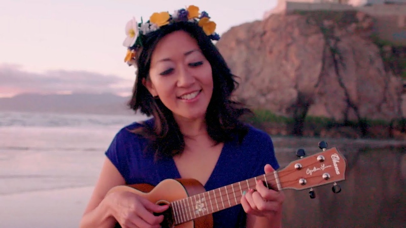 Here Comes the Sun ( Beatles cover), , Cynthia Lin Ukulele