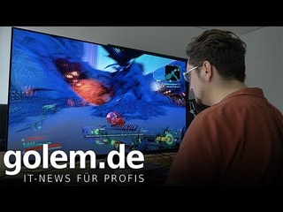 55-Zoll-OLED-Monitor von Alienware - Test