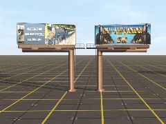 HI Trainz Blue Comet and PRR T1 Billboard