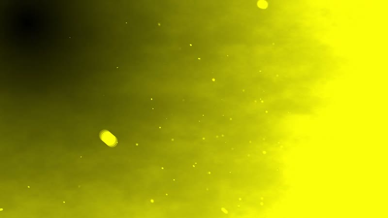 Жёлтые искры, дым видеофон, футаж, background, futage yellow sparks,