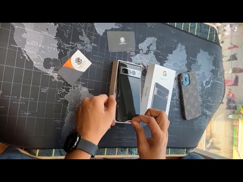 Google Pixel 7 Pro Unboxing its