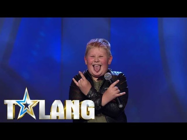 Oliver Rytting rockar juryn av stolarna med sin Kiss cover i Talang