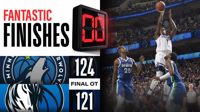 THRILLING OT ENDING Timberwolves vs Mavericks, February 13,