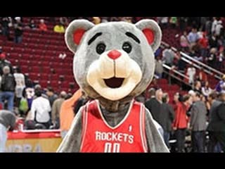 Rockets' Mascot Shows Up Dwight Howard With AMAZING Halfcourt Shot