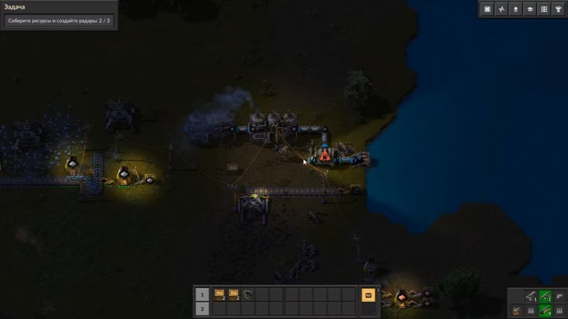 Factorio Прохождение, 3, Обучение. Уровень 3: