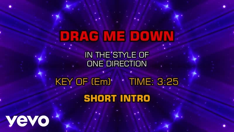 One Direction Drag Me Down (