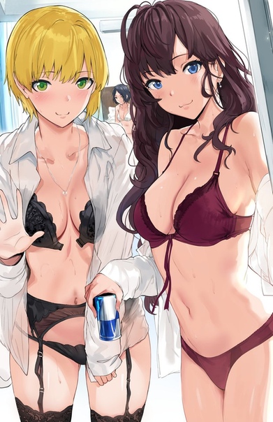 Anime ecchi harem video