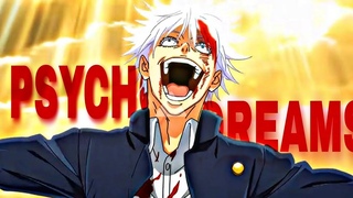Gojo Satoru - PSYCHO DREAMS 4K, UltraHD AMV