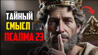 Скрытый СЕКРЕТ Псалма 23, который ИЗМЕНИТ ВАШУ ЖИЗНЬ.