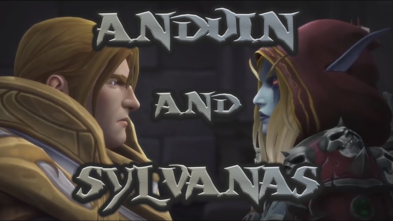 Anduin and Sylvanas tribute by Mello