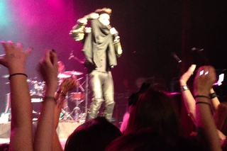 Adam Lambert- Naked Love Jingle Ball @Warfield SF  12-14-12