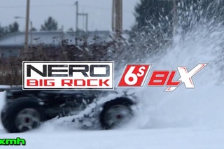 Arrma Nero Big Rock 6s First Test Run (Wet Snow Run)