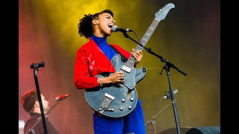 Lianne La Havas Live at Pinkpop Festival, Landgraaf, Netherlands