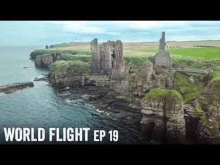 EXPLORING SCOTTISH CASTLE RUINS! - World Flight Episode 19