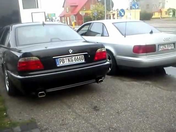 bmw e38 4. 4 vs audi a8 4.