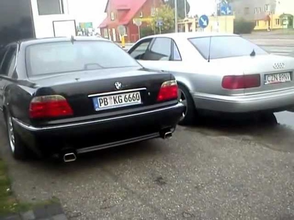 bmw e38 4.4 vs audi a8 4.2 