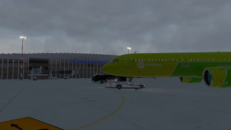 A321neo. Flight to Simferopol and back to