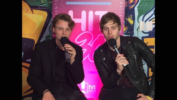 LIVE on Facebook with 5 Seconds of Summer Boys Ashton and Luke , Hit