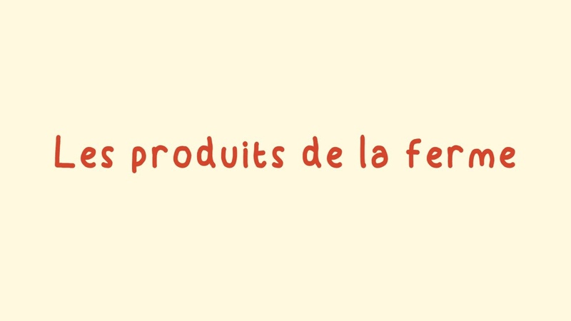 Les produits de la