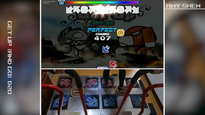 Get up (and go) D20 Pump It Up Fiesta PIU( STEPPXX) by Amy