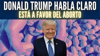 ULTIMA HORA: Donald Trump se posiciona a favor del aborto, y el católico Vance también