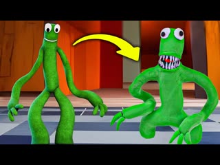 Делаем Rainbow Friends Зелёного МОНСТРА (Green) из ROBLOX