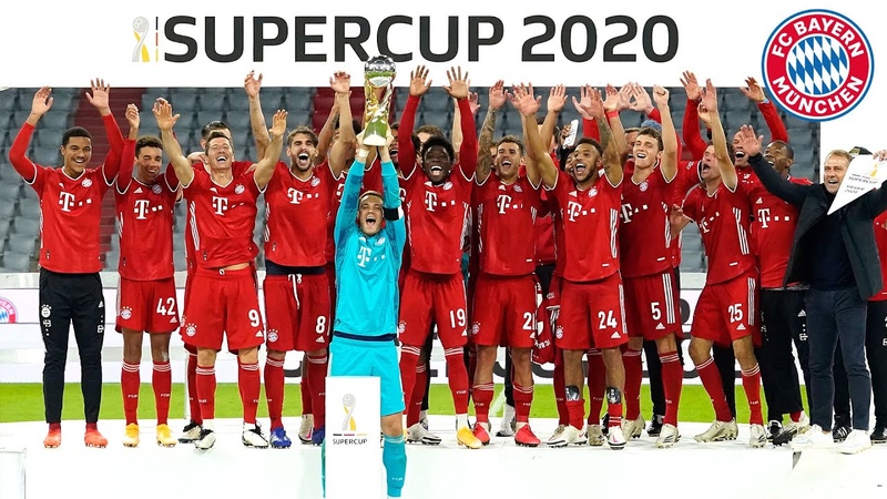 Supercup Sieger , Pressekonferenz mit Hansi Flick, FC Bayern München Borussia