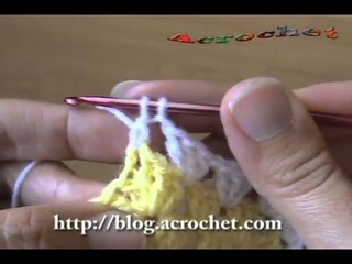 Trabajamos con granny squares y punto zig zag parte 1