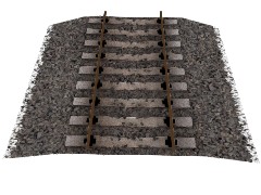 JR CS Concrete Grey (R) (Terrain) (TS12)
