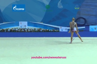 Kseniya Moustafaeva Hoop AA - WC Kazan 2015