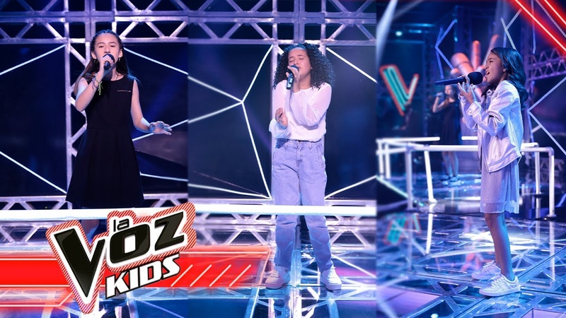 Daniela, Mía y Estefany cantan Sueños Rotos Batallas, La Voz Kids Colombia