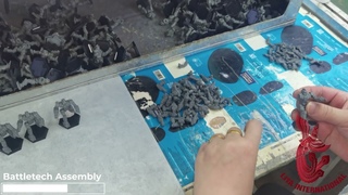 Battletech Mercenaries PVC Assembly video