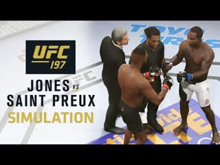 UFC 197: EA SPORTS UFC 2 Simulation  Jones vs Saint Preux