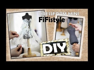 How to make dressform 1/4“ size