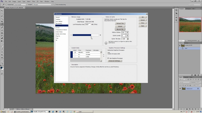 Photoshop. Интерфейс и основные