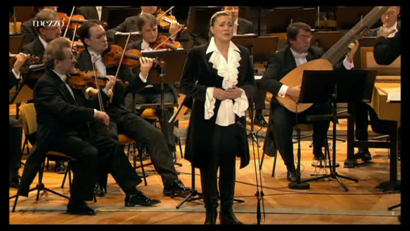 Чичелия Бартоли (меццо сопрано ) поет Генделя Саймон