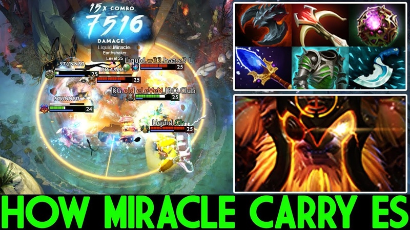 How MIRACLE Carry ES Liquid VS Keen Ti9 Group Stage Day