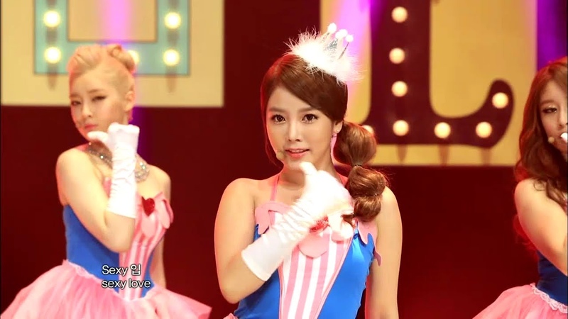 TVPP T ara Sexy Love, 티아라 섹시 러브 Comeback Stage, Show Music core