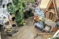 проект сказочного домика. домик микки мауса в диснейленде. 1в111. K-111-1k. пряничный дом парк гуэль.