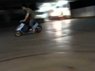Honda Dio drift