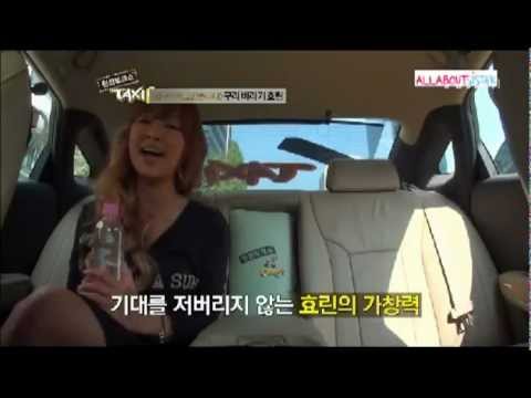 120920 Hyo Lyn Live Talk Show Taxi (2,